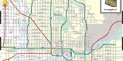 פיניקס מפה