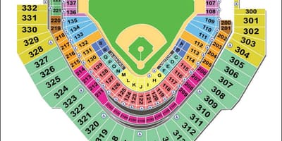 מפה של diamondbacks אצטדיון