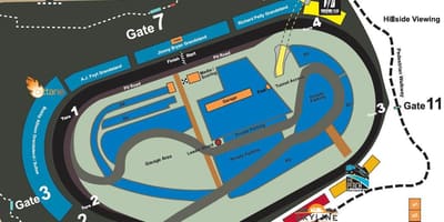 פיניקס raceway מפה